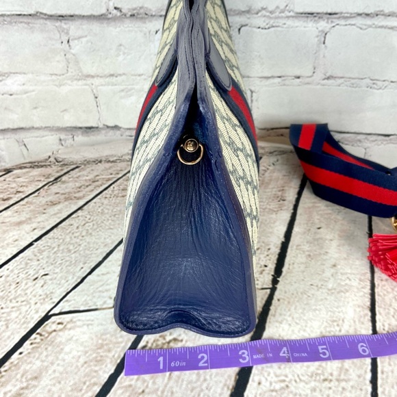 Gucci blue sherry line clutch crossbody bag - Picture 15 of 15